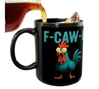 Générique Tasse À Café Au Poulet En Céramique Coq De 340,2 G | Verres Fantaisie Pour Le Thé, Le Café, Le Lait Et Jus | Drôle D’animaux De Ferme Pour Amateurs De Poulet, La Famille, Ami