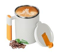 Générique Tasse à café en acier inoxydable, tasse à café thermique,Tasse thermique double couche de 450 ml - à de voyage en acier inoxydable pour le lait, l'eau glacée, les jus, le, le thé