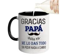 Générique Tasse À Café En Céramique,Thème Fête des Pères, vaisselle à boissons chaudes pour thé et | Mugs café - pour Bar Bureau Cuisine Maison Anniversaire Thanksgiving Boisson