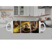 Générique Tasse à Café, mug, terminator, jugement dernier, schwarzeneger, dark fate, petit dejeuner, 325 ml, Blanc