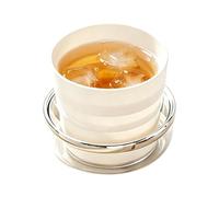 Générique Tasse à Café Pliable,Bouteille Réutilisable Légère Portable | Bouteille de Voyage - Pour Plein Air, Randonnée Course Croisière Camping d'Été Café Glacé et Chaud Boisson de