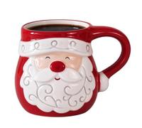 Générique Tasse à Café Santa Tasse Céramique 350 ml Chocolat Chaud De Noël | Tasses à Boire pour les Fêtes Pour Hommes Maison Bureau Appartement Fêtes Réunions Événements