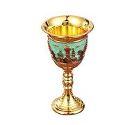 Générique Tasse à cocktail élégante avec une belle forme de fleur sculptée, parfaite pour la décoration de à la maison, gobelet à boisson, verres à champagne créatifs