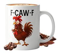 Générique Tasse À Drôle De Poulet - Tase Meme De Coq Hurlant | TasseD'humour - Matériau En Céramique | Verres Lavables Au Lave-vaisselle | Tasse À Cadeau - Bureau À Domicile | Utilisation De