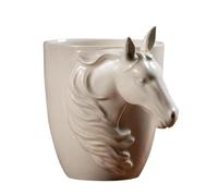 Générique Tasse à espresso en céramique animale légère tasse d'hôte de cendre d'herbe de luxe animale