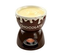 Générique Tasse À Fondue - Réchaud À Beurre Alimentaire,Kit Fondue Portable - pour Fruits de Mer Dîner Apéritif Sauce Fromage Lait Caramel Anniversaire Mariage Pique-niques Fête Cuisiniers Famille