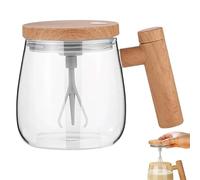 Générique Tasse à mélanger électrique, tasse à mélanger électrique, Tasses d'agitateur à grande vitesse de voyage de 400 ml le mélange du lait, Mélangeur auto-mélangeur pour thé, café, chocolat c