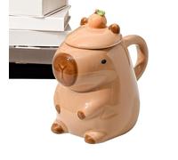 Générique Tasse à thé drôle, tasses Capybara de nouveauté | Tasse Capybara d’animaux mignons,Tasses à thé créatives à poignée arrondie, Design pour anniversaire, noël, nouvel an