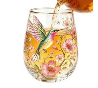 Générique Tasse à Thé en Verre | Mug Café Motif Floral Whisky