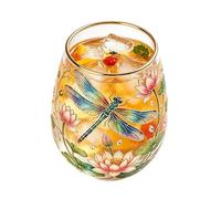 Générique Tasse À Thé,Tasse À Thé En Verre Esthétique Et Décorative Transportable - Mug À Café Avec Colibri,Idéal Pour Femme Homme Famille Boisson Intérieur Cuisine Table Bureau Jardin Et