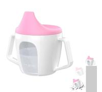 Générique Tasse Boire Pour À Bec, Tasse D'apprentissage En Plastique Avec Anse Et Graduation - Étanche Et Antidérapante Pour Bébés, Et Personnes Âgées