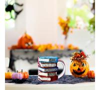 Générique Tasse Café Livre | Tasse En Verre Peint À Thème Livresque - Isotherme Breuvages Chauds Froids Cadeaux Lecteurs Écrivains Bibliophiles Amoureux Littérature Famille Amis