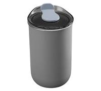 Générique Tasse Café Mug Isotherme, Tasse Thermique Étanche En Acier Inoxydable, 300 ml, Cylindrique, Réutilisable, Isolée, Pour Boisson Chaude, Maison, Voyage, Gris