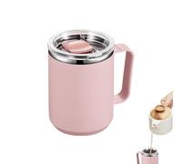 Générique Tasse De Café - Tasse De Café Isolé De 450 Ml Avec Poignée | Tas-se De Camping À Double Mur Pour Boissons Chaudes Et Froides | Tas-se De Voyage Pour La Maison, Le Bureau Et Le Plein Air