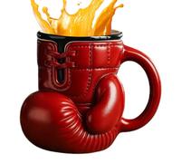 Générique Tasse De Gants De Boxe Rouge, Gants 3D Gants En Forme De Boxe Tasse De Café, Tasses À Thé Avec Poignée, Tasse De Boisson À Gants Drôles Pour Femmes Hommes Amant De Boxe