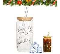 Générique Tasse de Noël à Effet Magique | Mug Café Anti-Fuites,Tasse Changeante de Couleur pour Noël,Pour Thé Jus Soda Bière Lait Cappuccino Voyage Camping