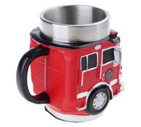 Générique Tasse en acier inoxydable à double paroi en forme de moteur, A | Tasse de lutte contre l ' incendie créative en forme de camion, pour la fête des pères, en acier inoxydable à