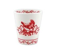 Générique Tasse Expresso Poule Rouge 'Lisebeth' ø6.5 x h.7.5cm / 125ml