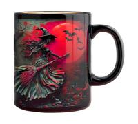 Générique Tasse Sorcière - Mug à Café 325ml,Tasse Céramique Lait pour Maison Bureau Moments Détente | Routine Matin Week-end Loisir Anniversaire Fête