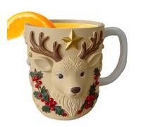 Générique Tasses À Café De Noël,Vaisselle De Boisson En Résine Pour Fêtes | Tasses à Café pour Fêtes et Décorations de Noël | pour Boire Thé Lait Jus Eau Fête Décoration Maison Bureau École