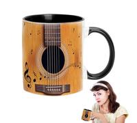 Générique Tasses à café sur le thème de la musique,tasses à café musicales,Tasse de voyage à, tasse de guitare | Tasse à thé décorative de bureau, tasse à boire amusante, tasses à, guitare, Piano,