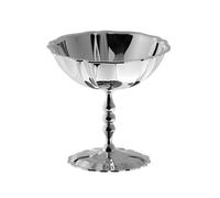 Générique Tasses à crème glacée en acier inoxydable 304, plat de service pour Puddings, tasses de service à Dessert, petit Dessert en métal pour plat à crème glacée