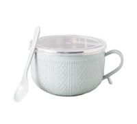 Générique Tasses à soupe avec anses, boite repas, avec couvercle, pour les déplacements, le thé, le café, les flocons d'avoine, le déjeuner, les pâtes et le sandwich