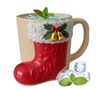 Générique Tasses De Noël Mignonnes | Vaisselle De Boisson En Résine Pour Fêtes,Tasses à Café pour Fêtes et Décorations de Noël,pour Boire Thé Lait Jus Eau Fête Décoration Maison Bureau École