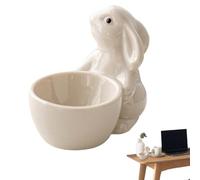 Générique Tasses D'oeufs en Céramique - Coquetiers en Céramique | Porte-œufs De Pâques | Coquetier À Oeufs | Tasse D'oeuf De Lapin en Céramique | Coquetier À Coque en Céramique