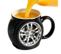 Générique Tasses En Céramique - Thème Pneu De Voiture Trois Cent Trente Millilitres Gobelet Antidérapant Et Amusant | Mug À Café,Pour Les Amoureux Amis Homme Ami Café Anniversaire Et