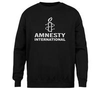 Générique Tax Amnesty International Pull Noir Unisexe Ras du Cou sans Sexe
