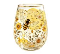 Générique Tea Cup Glass Floral Easy to Use Versatile Water Glassware