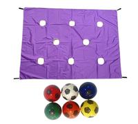 Générique Teamwork Group Learning Hole Tarp Game 2.99 inches, Outdoor Challenge Game Set with Carry Bag, Teambuilding Activity for School Events Corporate Training Backyard Team Bonding Exercises