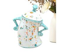 Générique Teapot With Attitude, Sassy Fun Canister With Attitude Storage Jars | Food Storage Jar With Airtight Lid For Kitchen, Cute Sassy Canisters For Coffee, Tea, Sugar, Cup Ornament