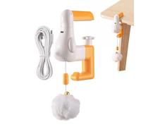 Générique Teaser Électrique Chat - Balle Amusante Interactive À Levage Automatique avec Clochette | Jouets Électroniques Chat,pour Appartement Salon Chambre Porte Sol Griffoir Caisse Voyage