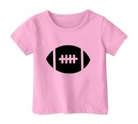 Générique Tee Shirt Enfant,Haut à Manches Courtes pour BéBé GarçOn Et Fille - DéContracté - Rugby - Football - Lettre ImpriméE (4-5 Years)