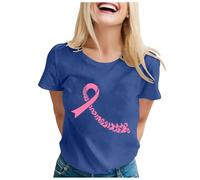 Générique Tee-Shirt Octobre Rose Pour Femme PréVention Traitement Cancer Sein