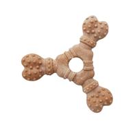 Générique Teething Dog Toy, Indestructible Interactive Dog Toys, 1.29x7.59x5.51 inches Sturdy Chew Keep Pets Busy, Tug Pet Supplies for Boredom Relief, Entertainment, Training and Travel