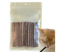 Générique Teething Stick for Growing Puppies - 14 Pieces Natural Chew Sticks, Stress Relief Bully Chew Toys | Puppy Cat, Safe Treats, Interactive Chewing Fun, Healthy Teething Aid Accesso