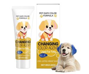 Générique Teinture pour Chien - Accessoires Animaux,Agent Colorant Éclatant pour Poils De Chien,pour Chat Chiot Petit Moyen Grand Scène Cosplay Toilettage Nuit Photographies