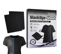 Générique Teinture Pour Vêtements Noir 15 Pièces De Renforçateur Textile