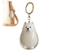 Générique Télevés De Coiffure Keynchain | Souvenir Box Pet Souvenir Abollants | Stockage Portable des Cheveux pour Animaux pour Voyager Les Jours Cadeaux Adultes Sac À Main Adulte