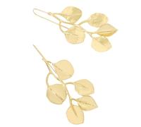 Générique Tendance esthétique couleur or/argent feuille de Ginkgos collier ras du cou boucles d ' oreilles pour femmes bijoux polyvalents pour toutes les occasions bijoux de fête de banquet