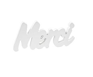 Générique Tendances Fêtes - DÉCO Table Bois Merci 7X15X1CM