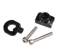 Générique Tendeur de Chaîne Régulateur Robuste et Facile à Transporter en Alliage D'aluminium Noir Améliore la Sécurité de Conduite pour Vélo Pliant