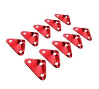 Générique Tendeurs de haubans triangulaires en d'aluminium | Boucles de Corde de Vent de Tente en d'aluminium - Ajusteur de Cordon de Tente Triangle Accessoires de Camping pour Camping Randonnée