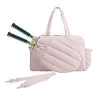 Générique Tennis Racket Bag - Large Sports Handbag Tennis Racket Bag for Women - Lightweight Pickleballs Racquet Tote Sports Gym Gear Organizer for Travel Business Trip Court Weekend Trips