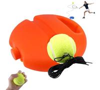 Générique Tennis Trainer Rebound Ball Set - with Weighted Base and Balls, Tennis Self Training Tool, Solo Tenniss-Trainer Rebound for Beginners and All Ages (Orange)