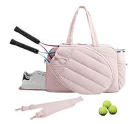 Générique Tennistasche | Tennis Tasche Mit 2 Schlägerfächerns, Schuhfach Und Nassfach,Wasserabweisendes Pickleballs Schläger Tragetasches für Sport, Fitnessstudios, Platz, Wochenendausflüges, Pendeln