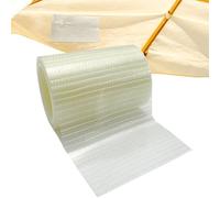 Générique Tent Repair Tape, Heavy Duty Patch, 3.15x3.94 Inches Fabric Sealer Strip, Outdoor Gear Fix for Reinforcement Maintenance Boat Cover Canopy Roof Leather Canvas and Umbrella Use
